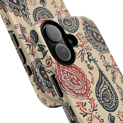 Vintage Paisley Elegance iPhone 16 | Tough+ Phone Case