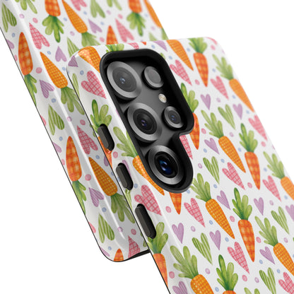 Carrots Embrace Hearts - Samsung Case