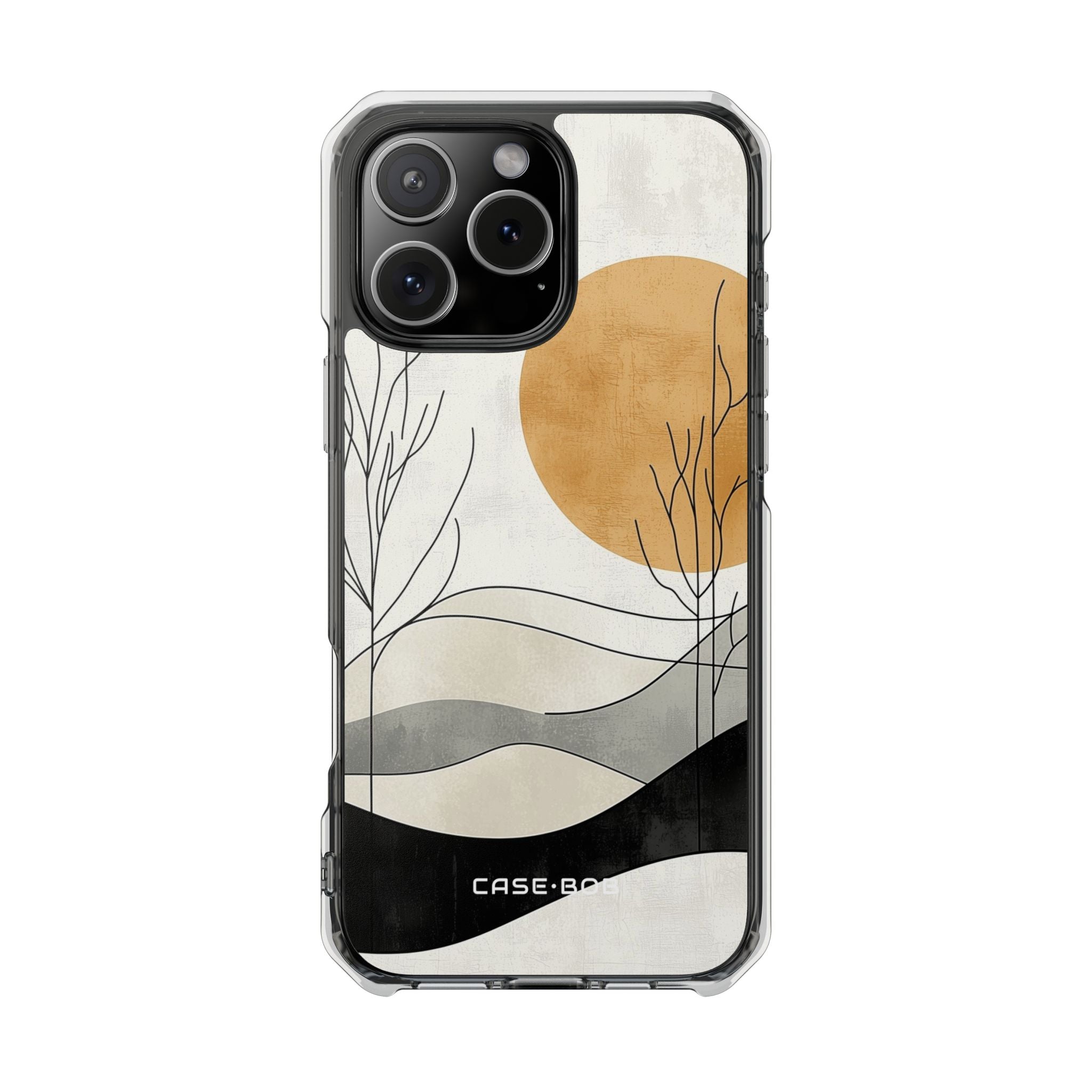 Orange Halo iPhone 16 Pro Max Case - Impact