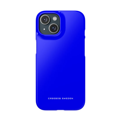 Blue iPhone 15 - Slim Phone Case