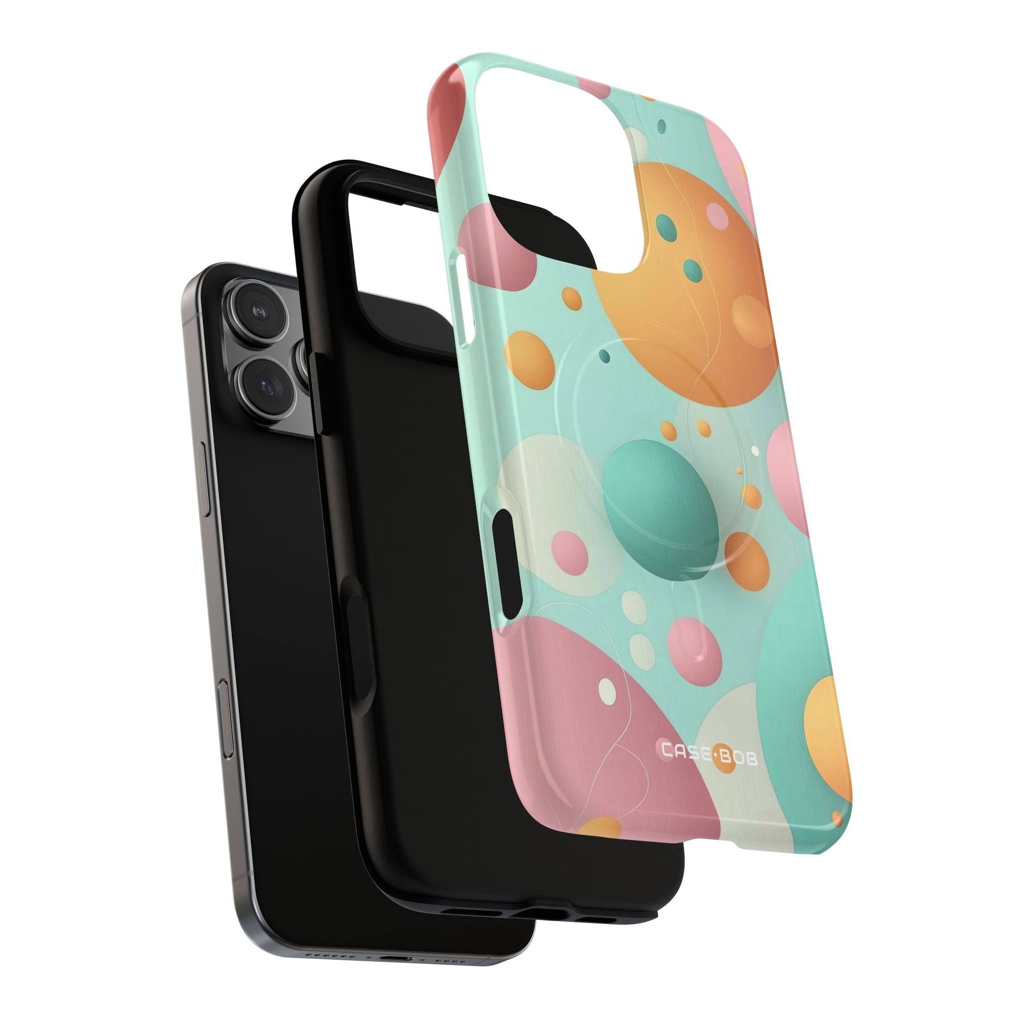 Pastel Circles iPhone 16 Pro Max Case - Tough+