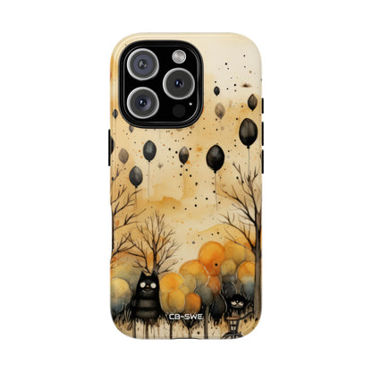 Balloons Drift Skyward - iPhone Case