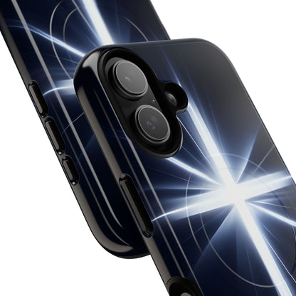 Glowing Crossburst iPhone 17 Case - Tough+