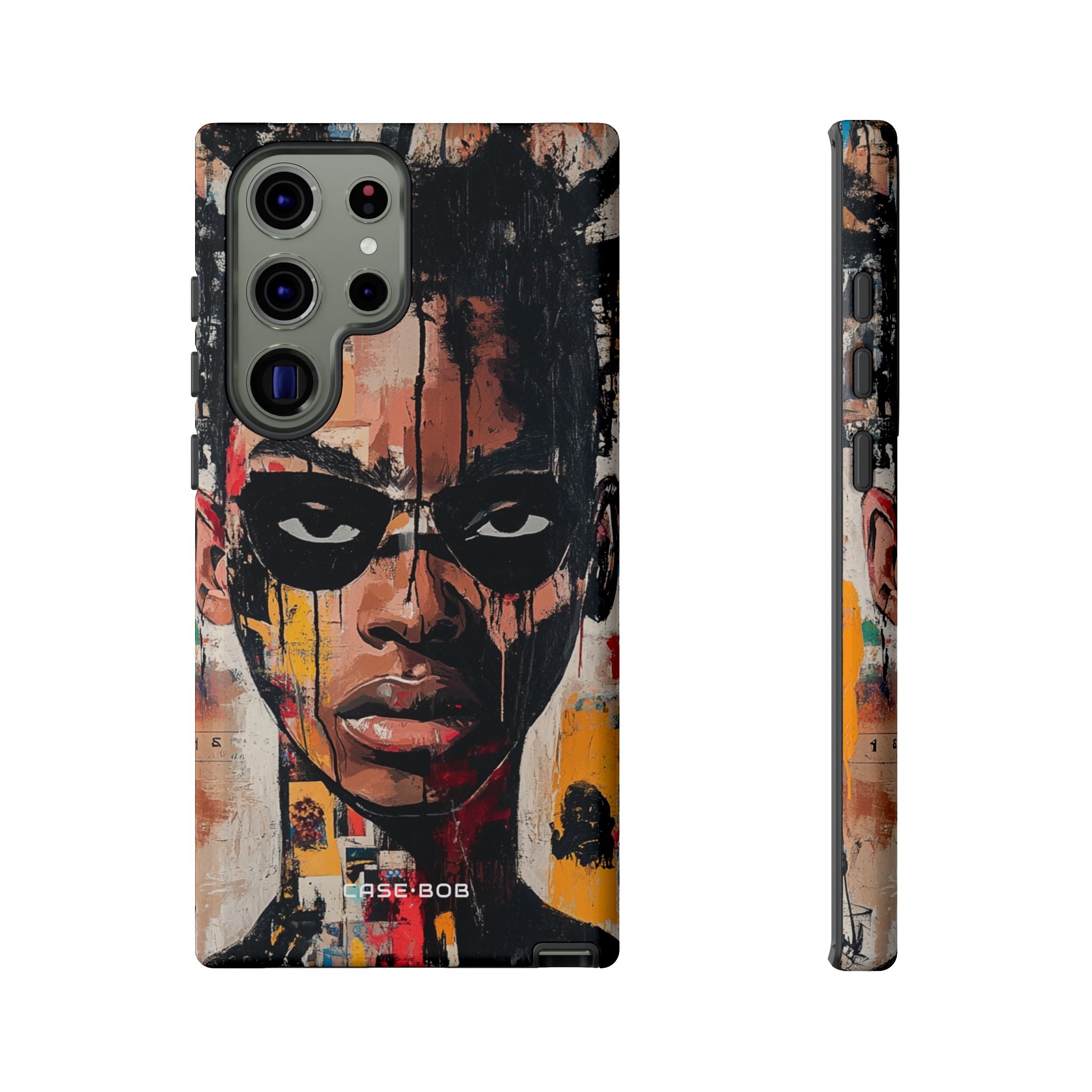 Masked Portrait Drips Samsung S23 Ultra Case - Tough