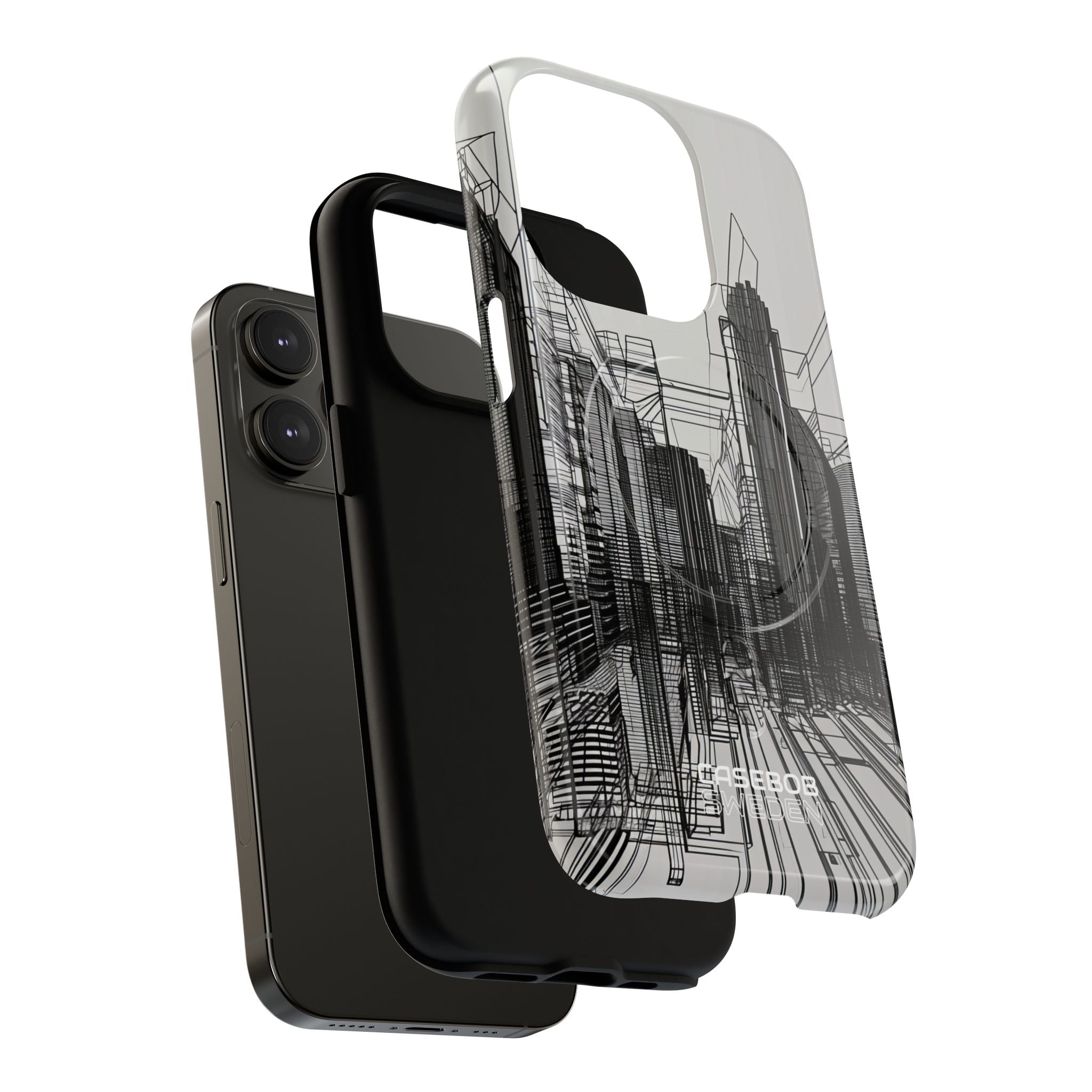 Urban Line Maze iPhone 14 - Tough+