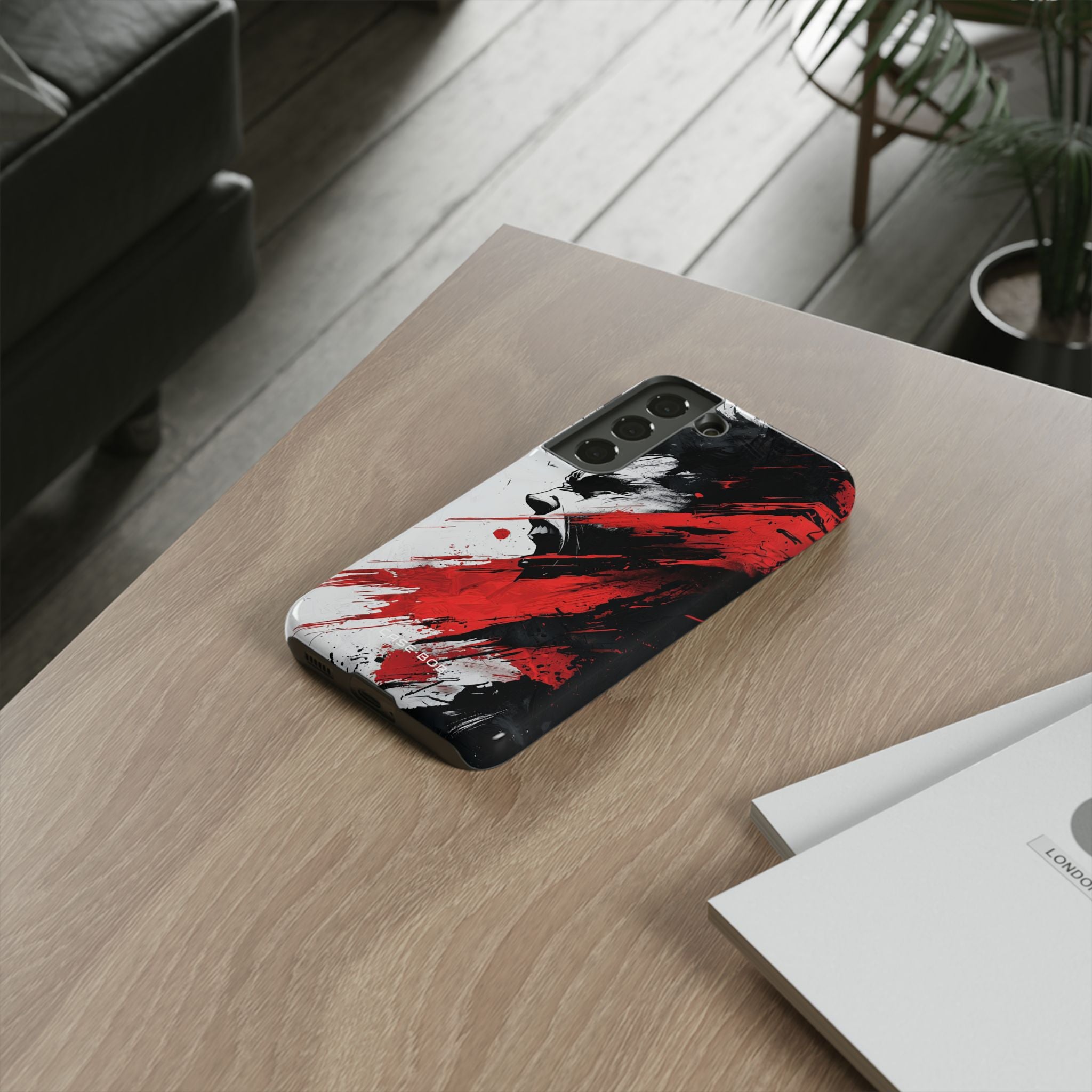 Yelling Profile Burst Samsung S22 Case - Tough