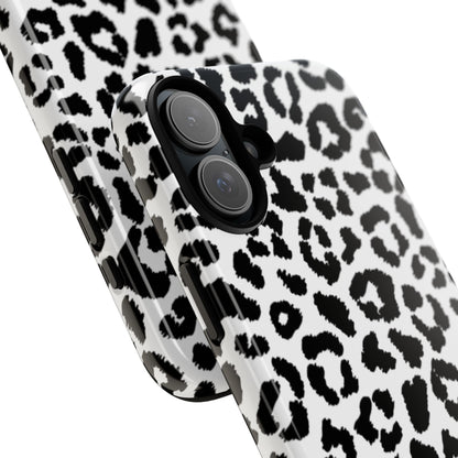 Monochrome Leopard Essence - iPhone Case