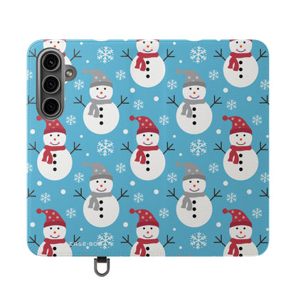 Snowman Glow - Samsung S24 Plus Case - Wallet