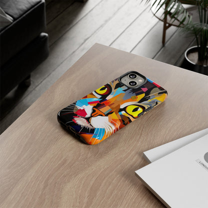 Abstract Kitty Palette - Protective Phone Case