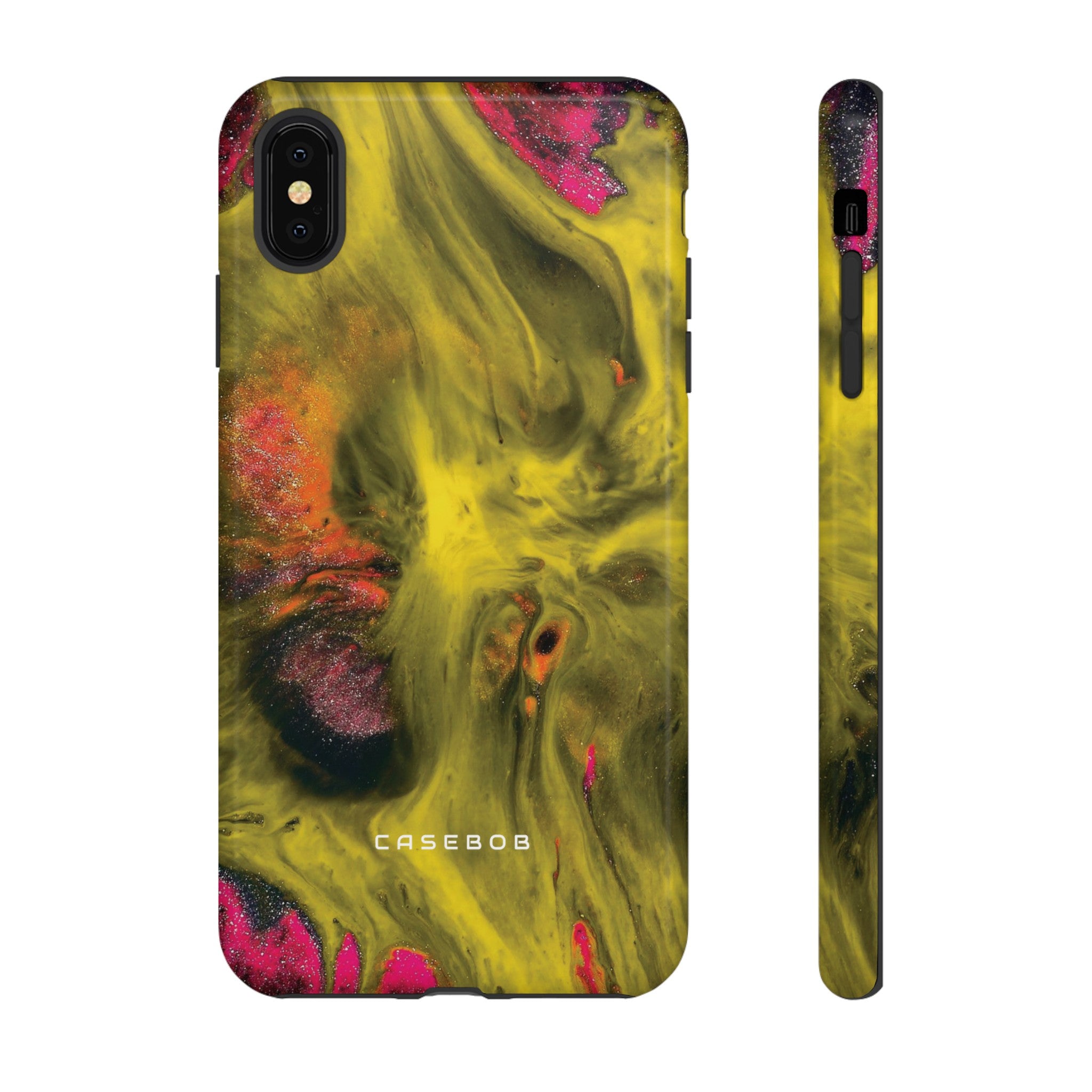 Yellow Ink Art - Protective Phone Case