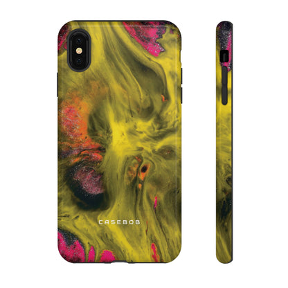 Yellow Ink Art - Protective Phone Case