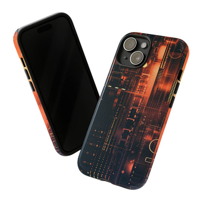 FuturTech Glare: Innovation Gradient - Protective Phone Case