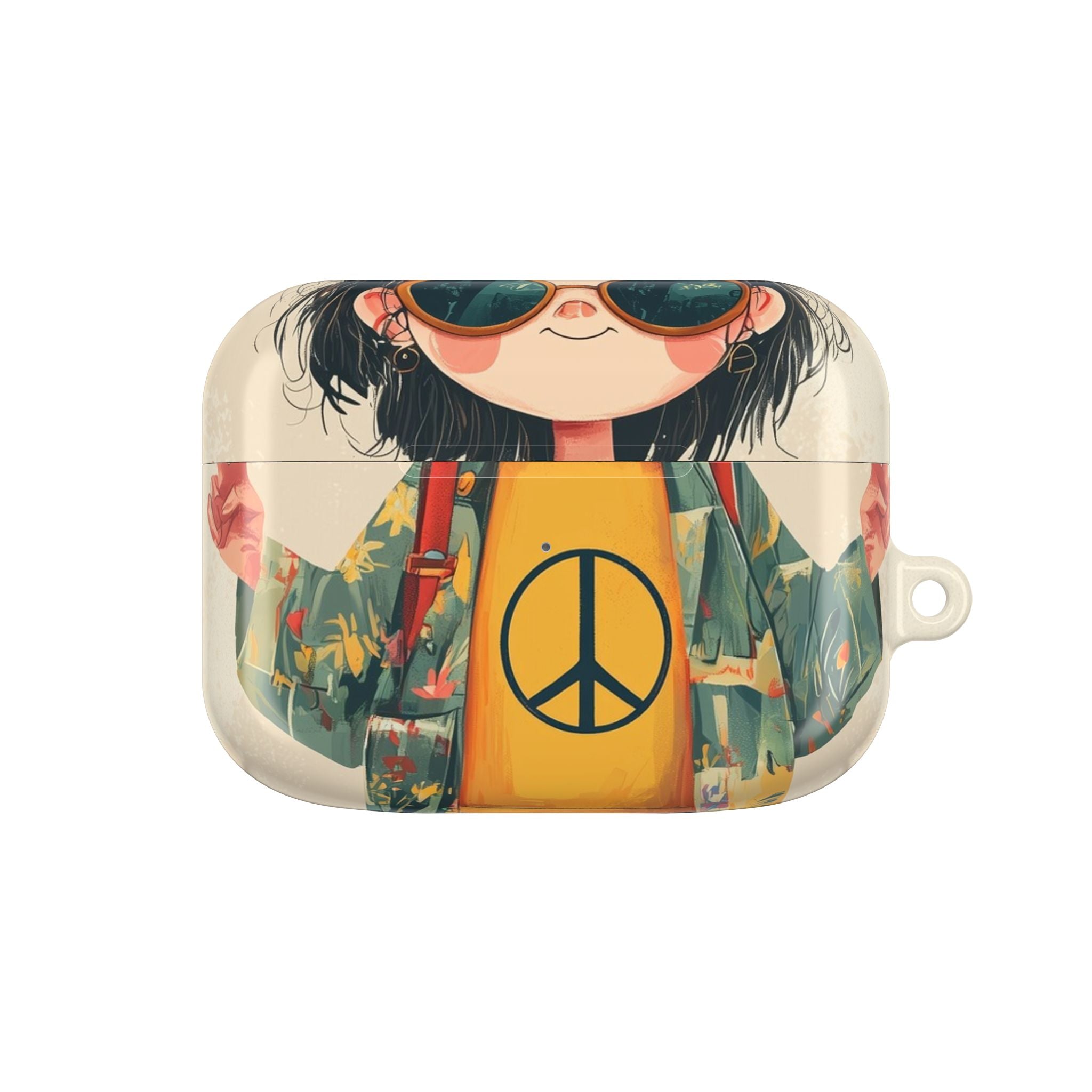 Peace Pigtails - AirPods Case