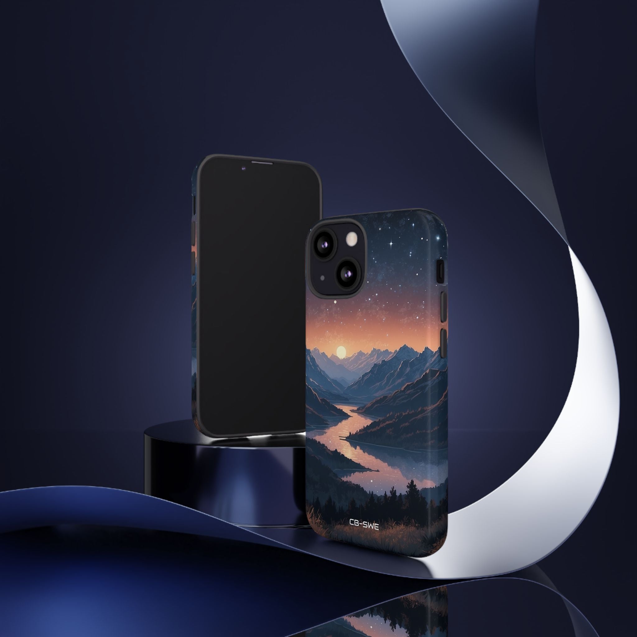 Mountains Embrace Light - iPhone Case