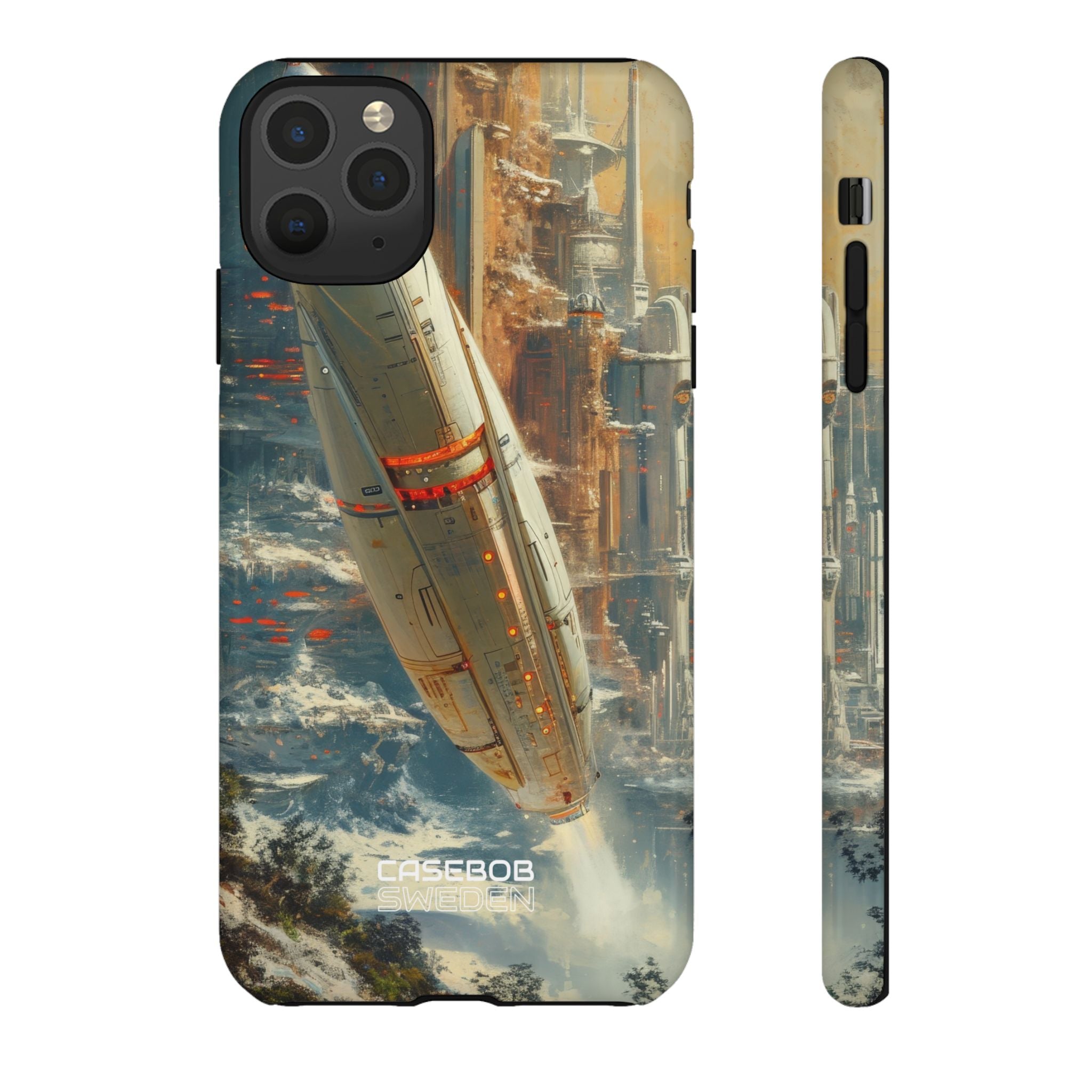 Futuristic Forest Voyage iPhone 11 - Tough
