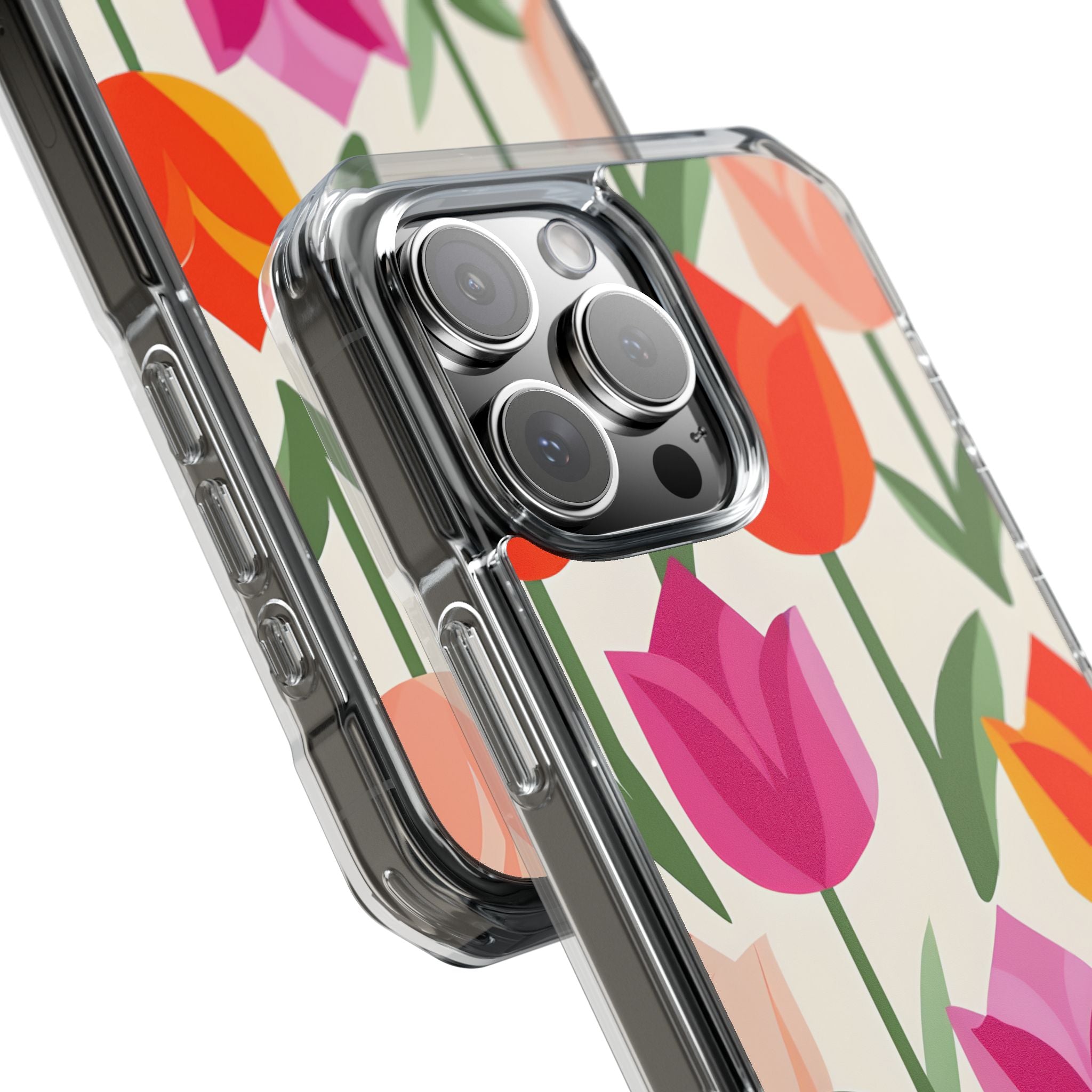 Vibrant Tulip Array iPhone Case - Impact