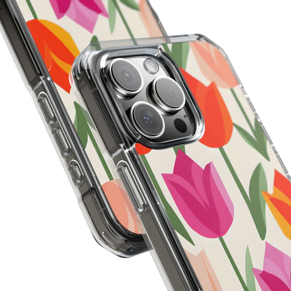 Vibrant Tulip Array iPhone Case - Impact