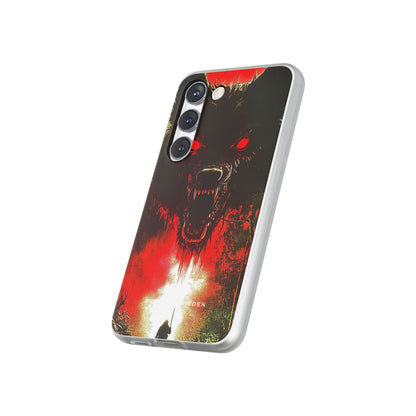 Bloodmoon Wolf's Lament Samsung S23 - Flexi Phone Case