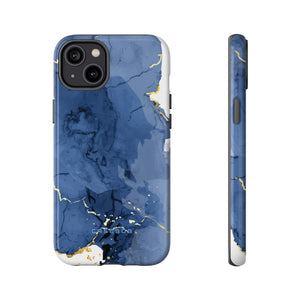 Timeless Blue Watercolor - Protective Phone Case