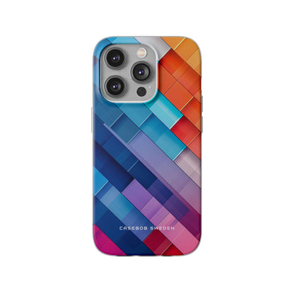 Vibrant GeoFlow iPhone 14 - Flexi Phone Case