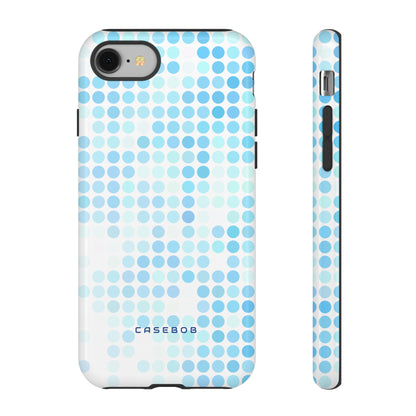 Blue Pixels - Protective Phone Case