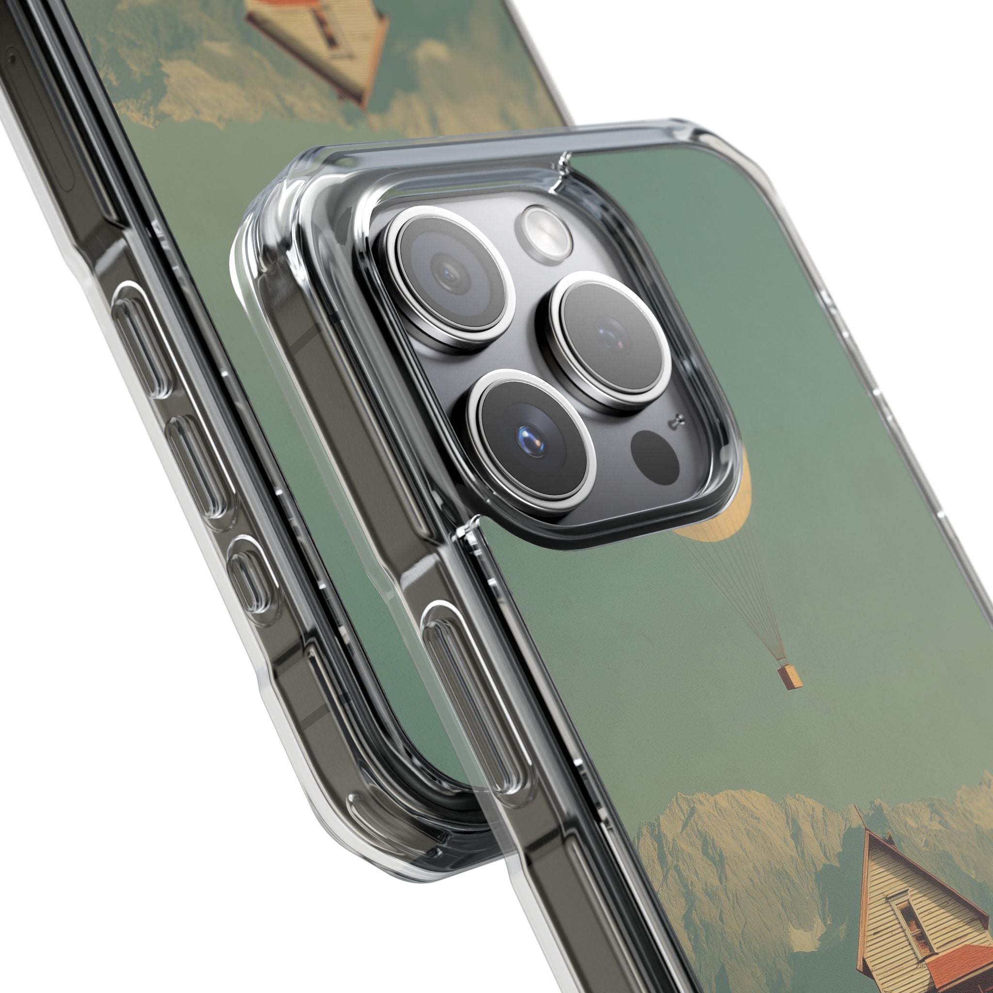 Moon Hovers Low iPhone Case - Impact