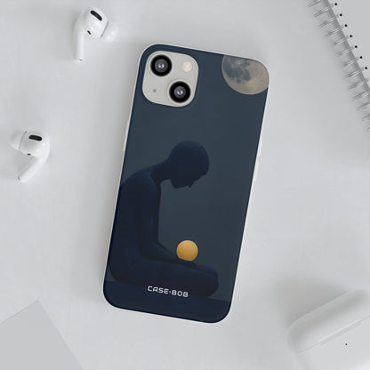 Moonlit Contemplation iPhone 13 - Soft