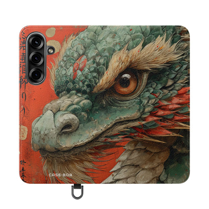 Dragon's Gaze Crimson - Samsung S25 Case - Portemonnee