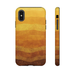 Sunset Gleam: Radiant Gradient - Protective Phone Case