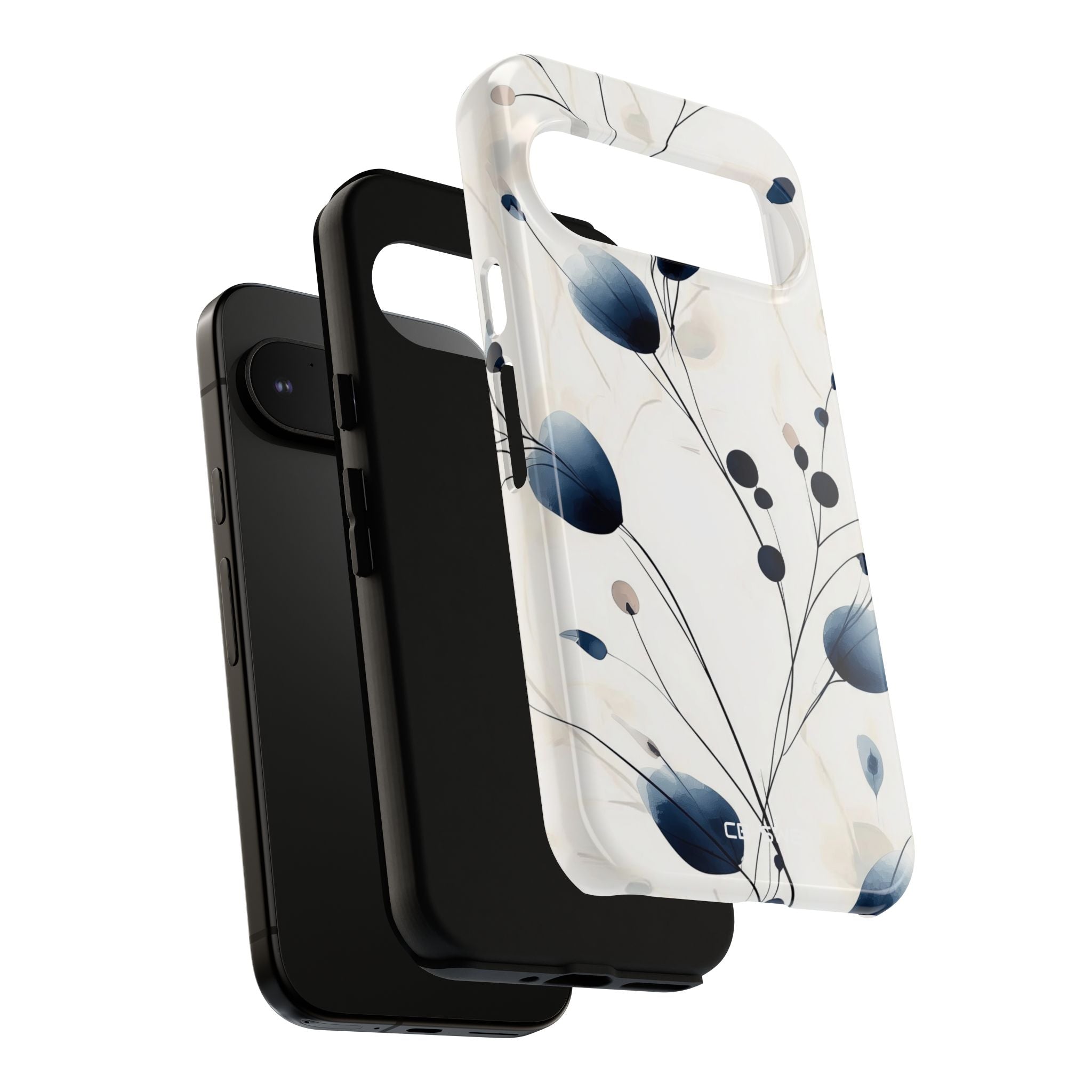 Floral Harmony Blue - Google Pixel Case