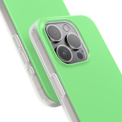 Pale Green iPhone 15 - Flexi Phone Case