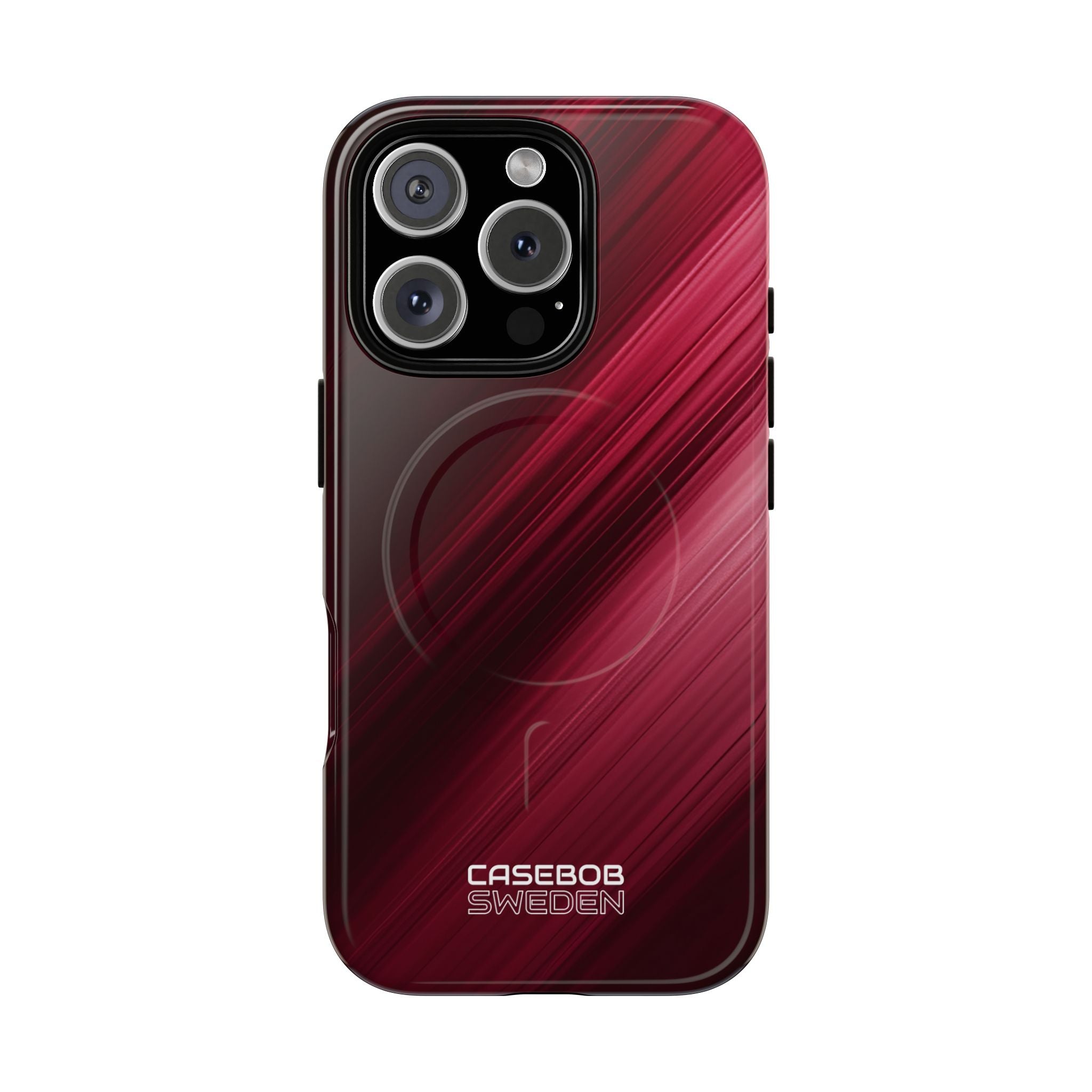 Crimson Drift Motion iPhone 16 - Tough+