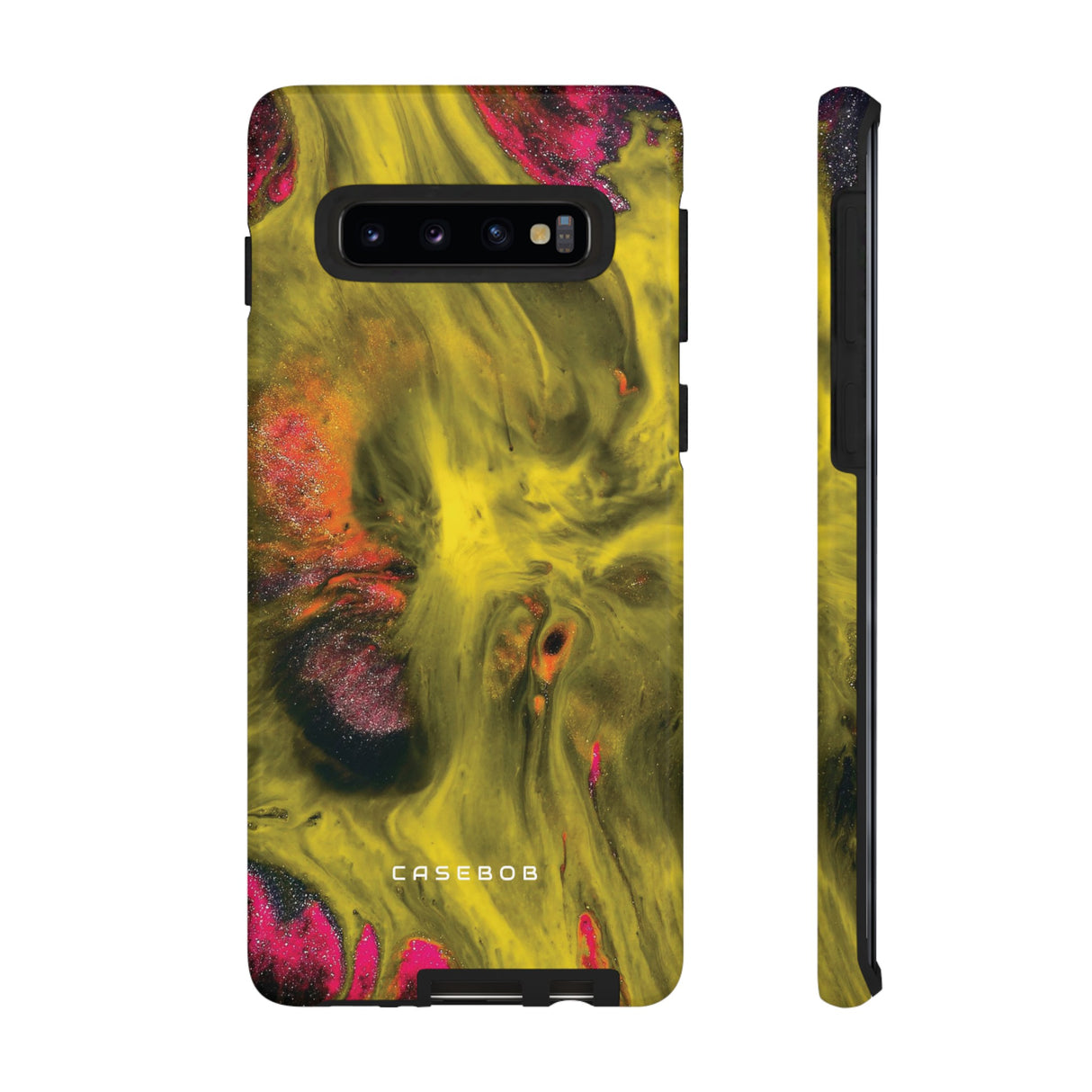 Yellow Ink Art - Protective Phone Case