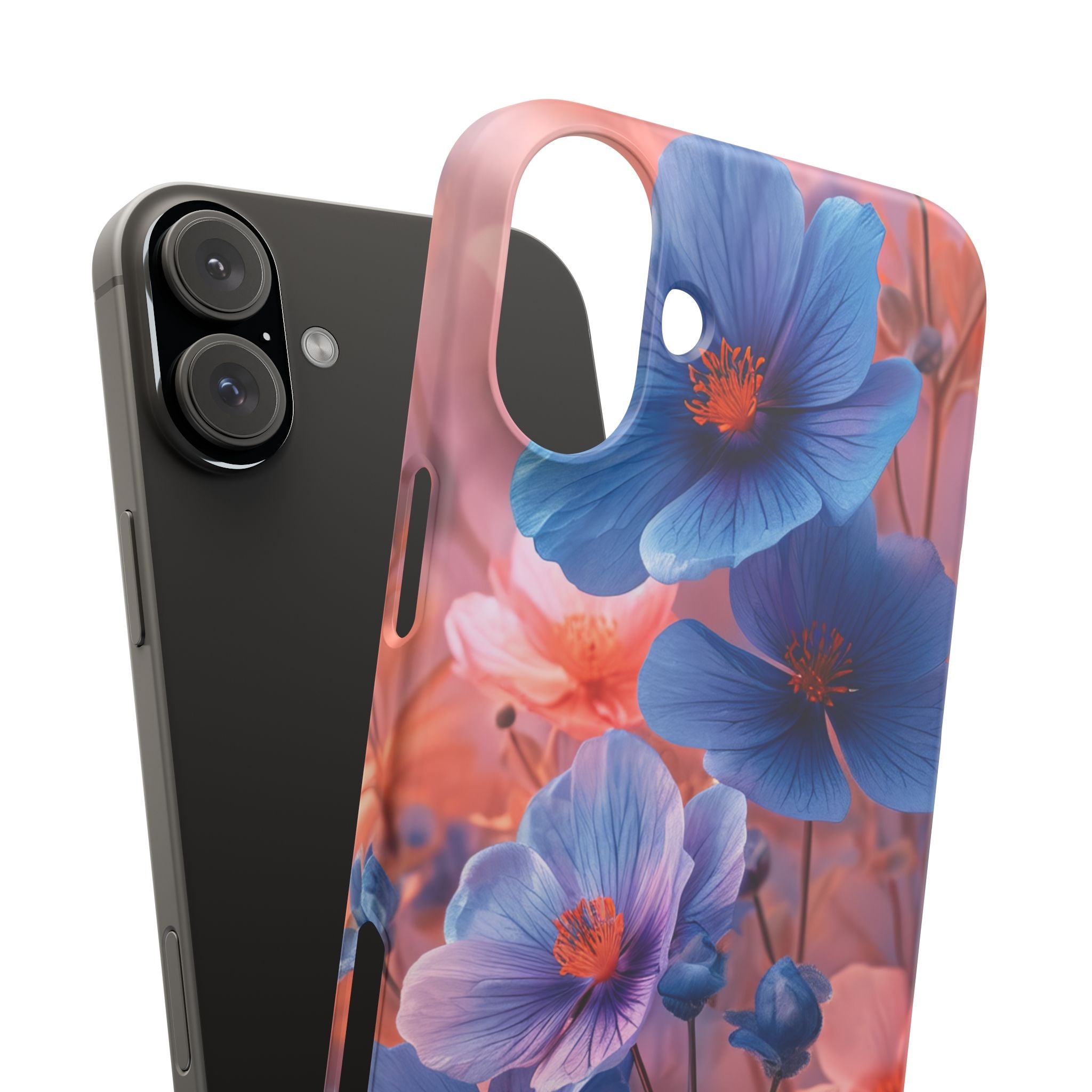 Ethereal Floral Symphony iPhone 16 - Slim Phone Case