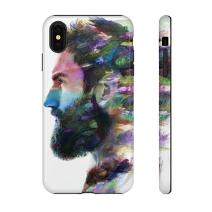 Watercolor Portrait - Protective Phone Case