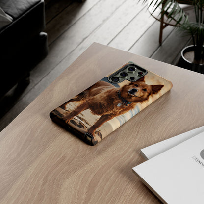 Golden Dog Plays - Samsung Case