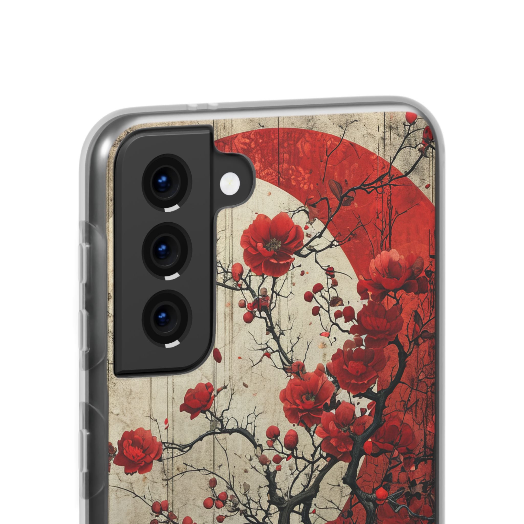 Zen Blossoms in Moonlight Samsung S21 - Flexi Phone Case