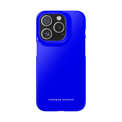 Blue iPhone 15 - Slim Phone Case