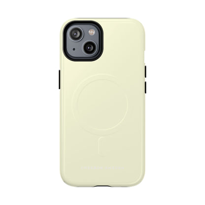 Light Yellow iPhone 14 | Tough+ Phone Case