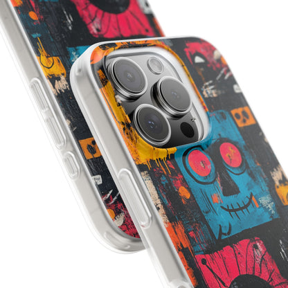 Blue Stitch Smile iPhone 16 Pro Case - Soft