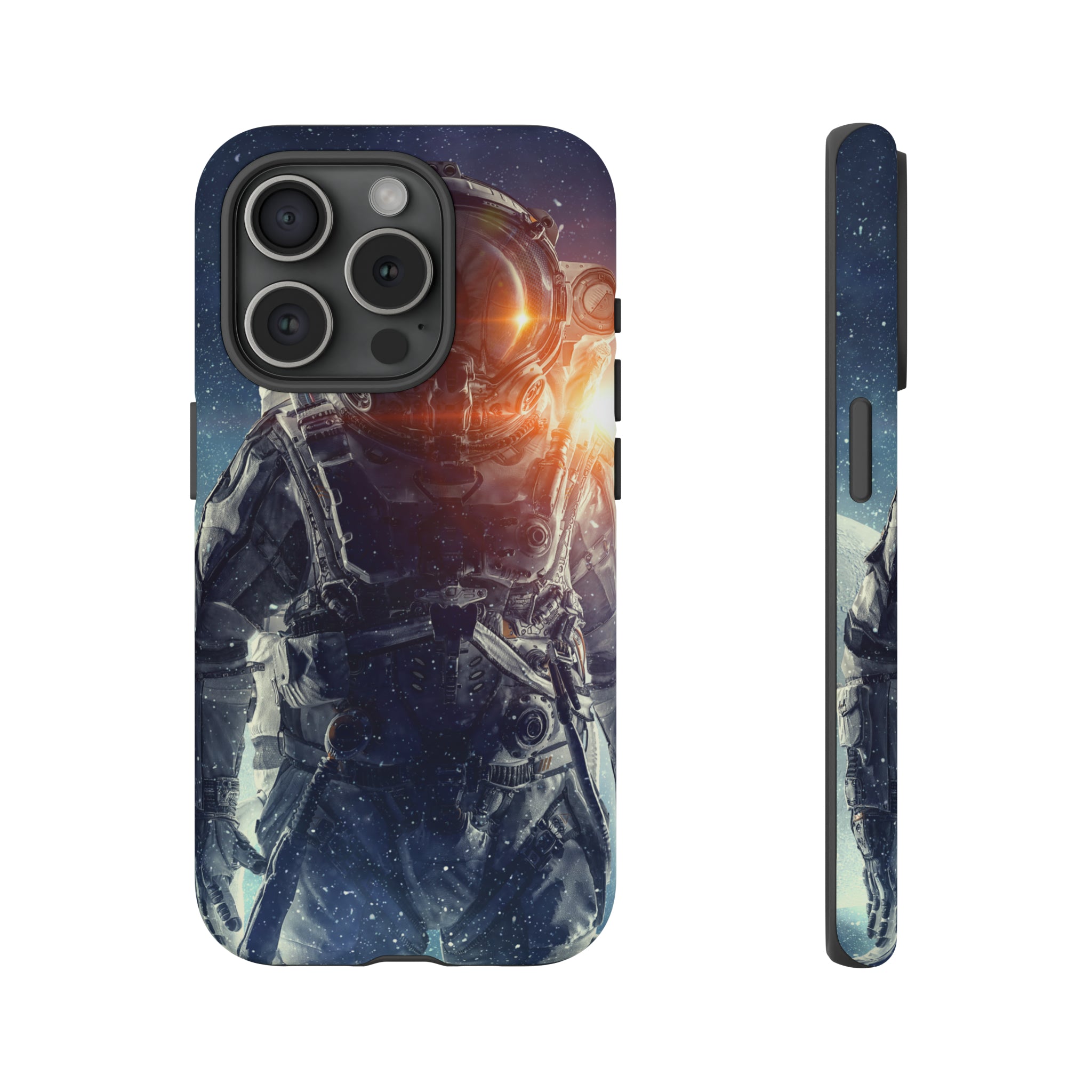 Astronaut in space - Protective Phone Case