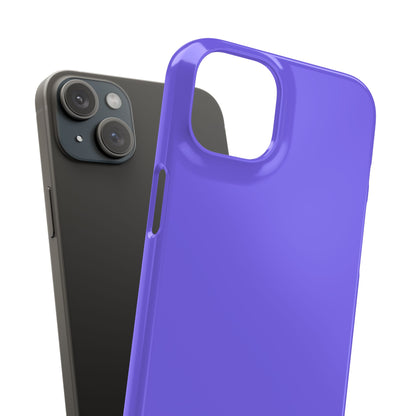 Medium Slate Blue iPhone 15 - Slim Phone Case