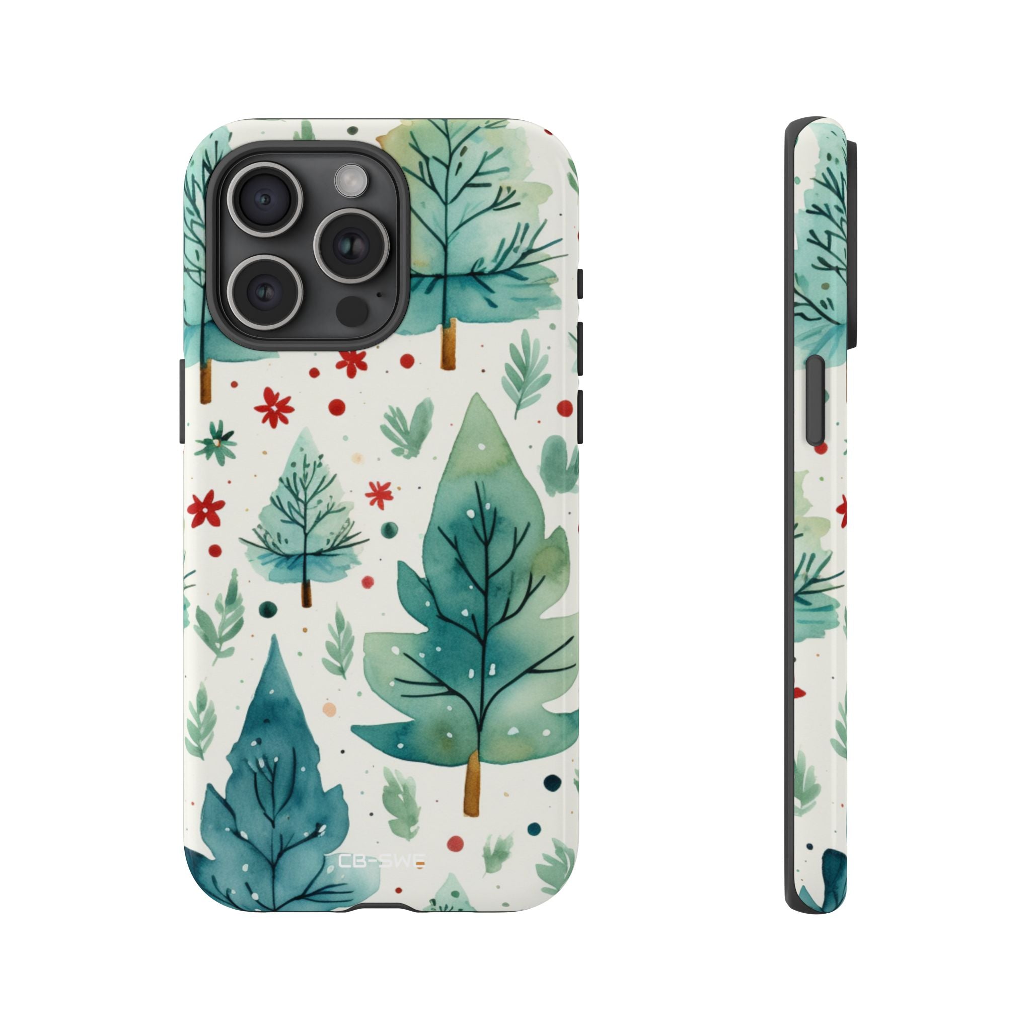 Joyful Evergreen Dance - iPhone Case