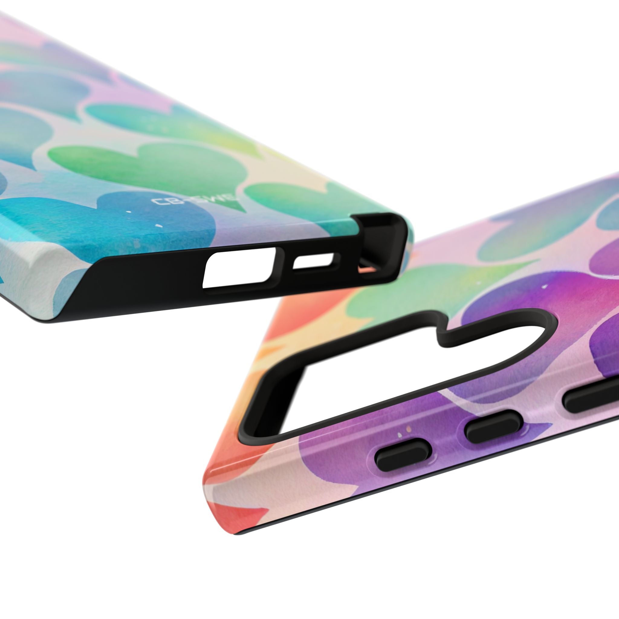 Watercolor Heart Symphony - Samsung Case