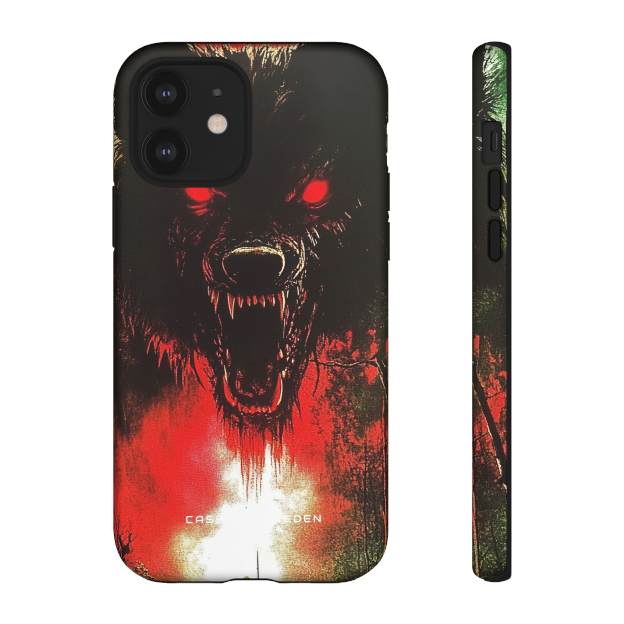 Bloodmoon Wolf's Lament iPhone 12 - Tough Phone Case