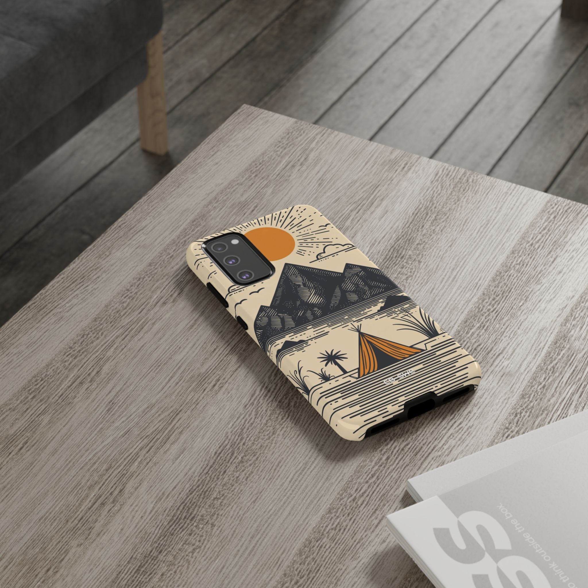 Golden Tent Awaits - Samsung Case