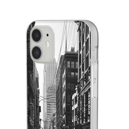 Noir Urban Serenity | Flexible Phone Case for iPhone