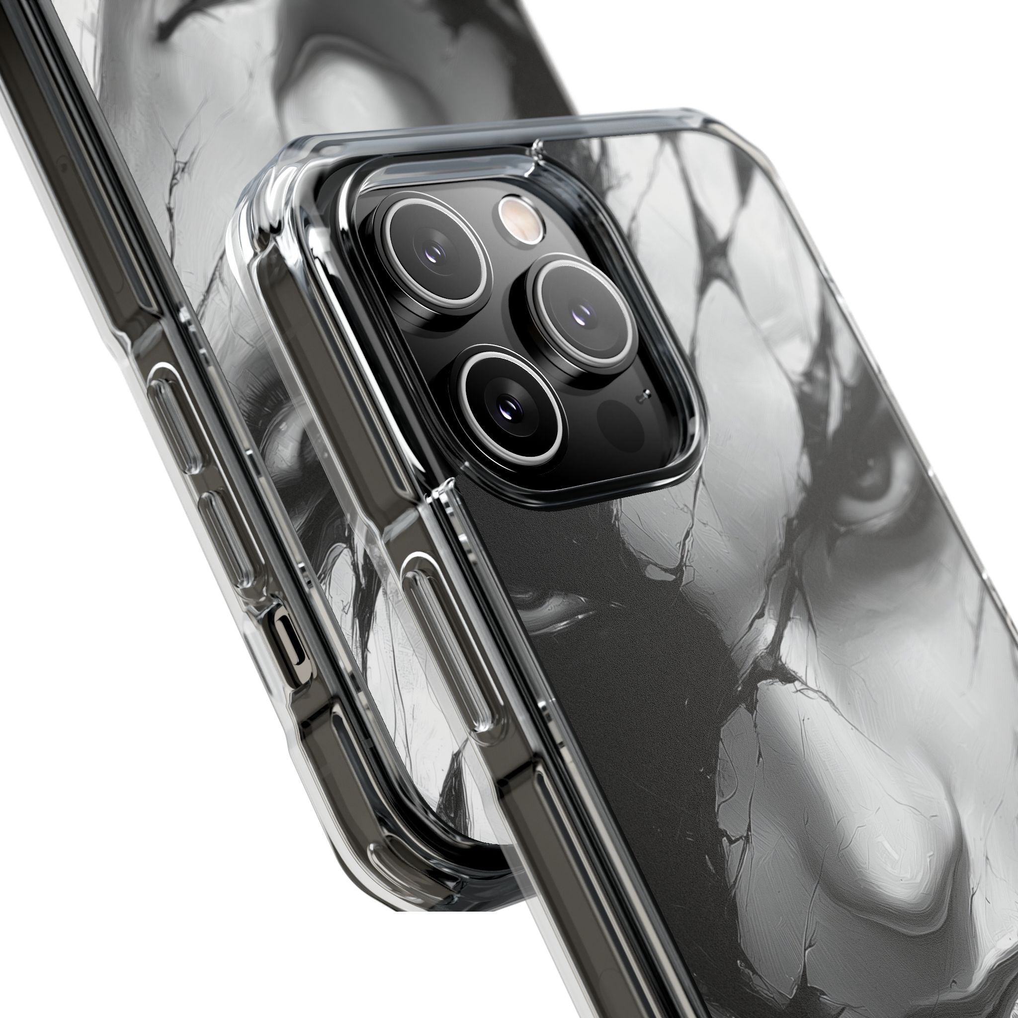 Shattered Gaze Reflects iPhone Case - Impact