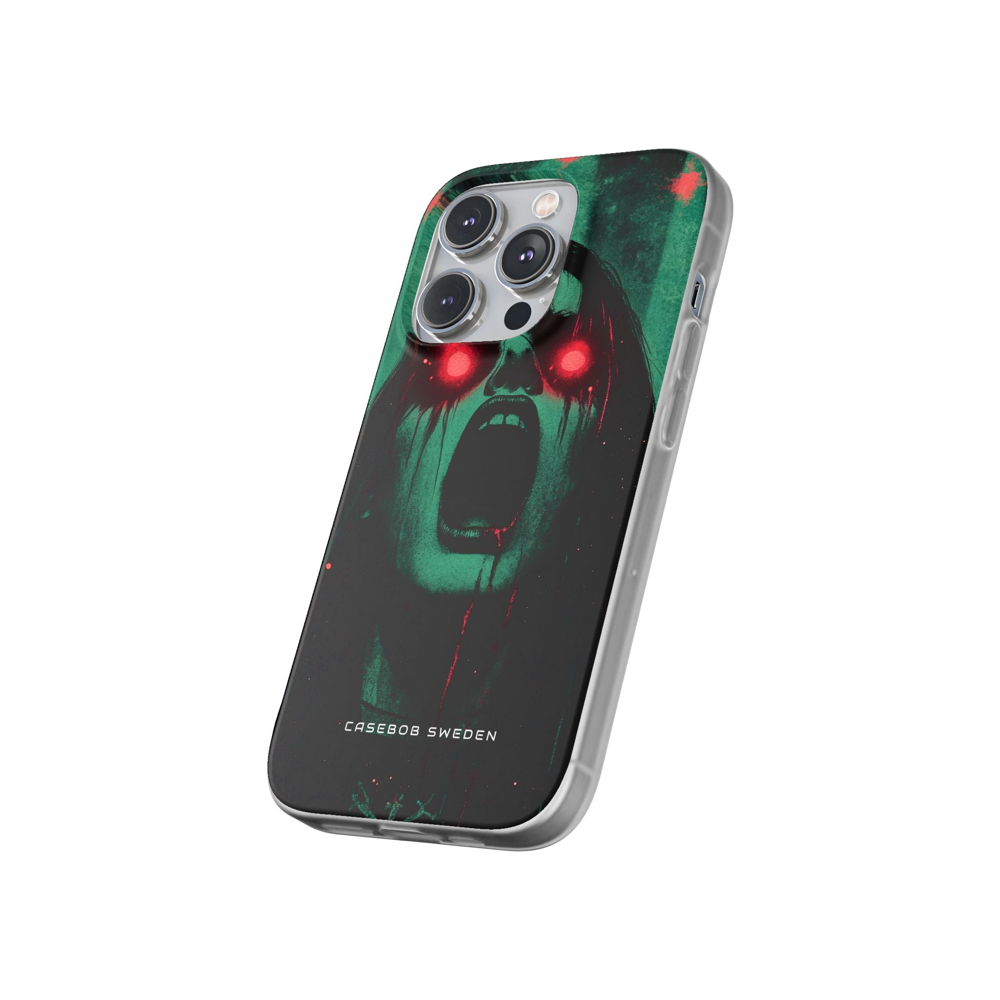 Haunting Glow of Gothic Eyes iPhone 14 - Flexi Phone Case