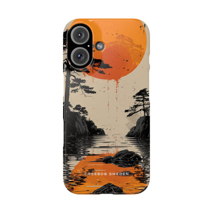 Zen Serenity Sunscape iPhone 16 - Slim Phone Case